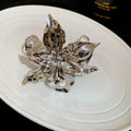 Metal Flower Open Arm Cuff Bangles Gold Silver 3 Styles view 8