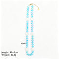 Five Color Shell Spacer Bead Necklaces With Extension Chains view 6