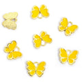 Colorful Enamel Butterfly Charms in Eleven Wing Designs view 6