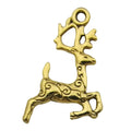 Matte Gold-Tone Snowflake and Christmas Tree Metal Charms with 26 Listed Options view 12