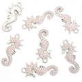 Colorful Seahorse Enamel Metal Charms, 12 Colorways view 7