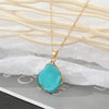 Aqua Druzy