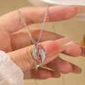 Dolphin And Double Dolphin Pendant Necklace In Four Styles view 4