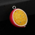 Realistic Fruit Vegetable Resin Charms Assorted Shapes view 4