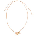 Horse And Pearl Pendant Necklace In Beige And Black view 5