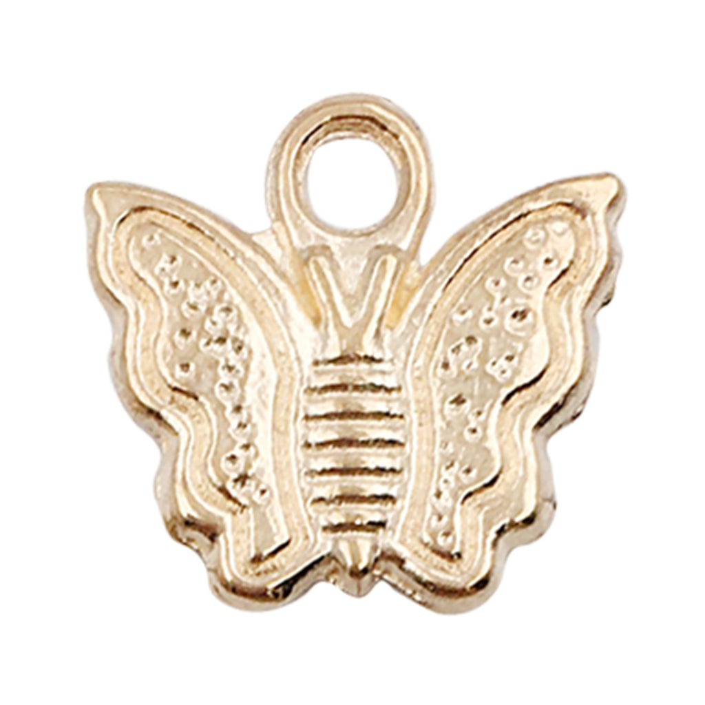 KC Gold Zinc Alloy Butterfly Dragonfly Bee Animal Charm Pendant for DIY Jewelry Making