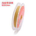 Metallic Beading Wire Metal Beads with 8 Listed Options view 5
