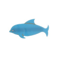 Acrylic Dolphin Hair Claw Clips Iridescent Gradient Blue view 5