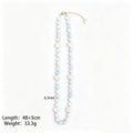 Five Color Shell Spacer Bead Necklaces With Extension Chains view 8