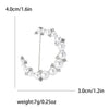 Silver Pearl Pin