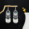 Floral Teardrop Feathers