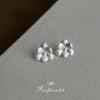 Matte Silver Flower
