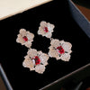White Red Flower