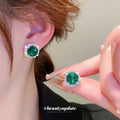 Thirteen Crystal Necklace And Stud Earring Sets In Assorted Colors view 4