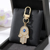 Gold Crystal Hamsa