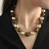 Gold Matte Necklace