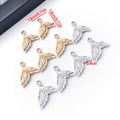 Alloy Red Mermaid Tail Metal Charms with 24 Listed Options view 3