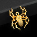 Alloy Spider and Spider Web Charm Pendants Two Sizes Three Finishes view 7