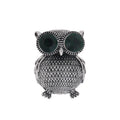 Green Gold Tone Owl Crystal Two Designs Metal Brooch Pin view 6