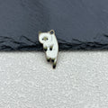 Enamel Alloy Cartoon Cat Charm Pendant Gold-Tone Six Colors view 7