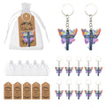 Colorful Butterfly Cross Keychain, Two Packaging Options view 7