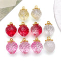 Clear Strawberry Glossy Charms with 5 Listed Options view 10