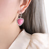 Steel Pink Heart