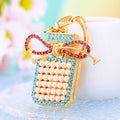 Pearl Bow Perfume Bottle Keychains in Three Colors plus Assorted Option view 8