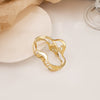 Gold Abstract Clip