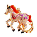 Jeweled Horse and Mixed Auspicious Charm Keychains in Fifty-Seven Options view 5
