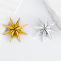 Silver Tone Flower Two Designs Metal Brooch Pin for Jackets and Lapels view 5