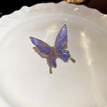 Enamel Butterfly Ear Cuffs In Blue Pink And Purple view 8
