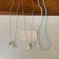 Silver Tone Coastal Pendant Necklaces with Shell and Starfish Designs view 4