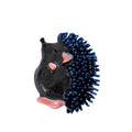 Aqua Gold Tone Hedgehog Enamel Two Designs Metal Brooch Pin view 5