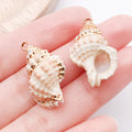 Gold-Tone Seashell Shell Charms with 69 Listed Options view 9