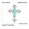Blue Silver Cross