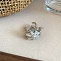Silver Coastal Shell Starfish Open Rings Seven Beach Styles view 11
