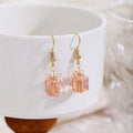 Four Color Transparent Gift Box Gold Hook Earrings view 8