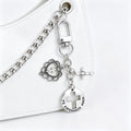 Heart Charm Keychains in 18 Pictured Variations for Bags and Keys view 4