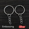 Silver Embossed