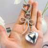 Heart Clasp Bow