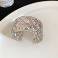 Gold Silver Wide Open Cuff Bracelets Seven Metal Styles view 8