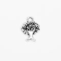 Mini Tree Of Life Charm Metal Jewelry Making Component In 3 Finishes view 5