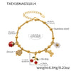 Gold Clover Bracelet