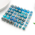 Blue Bead Metal Beads with 22 Listed Options for DIY Jewelry Making view 3