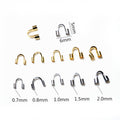 Stainless Steel U-Shaped Wire Guardians in Five Sizes and Two Tones view 2