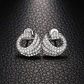 Antique Silver Mini Building Landmark Pendant Charm view 1