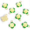 Rose Shell Turtle Enamel Metal Jewelry Charms, 8 Colors view 9