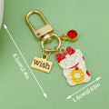 Dolphin and Turtle Charm Keychains Featuring Dolphin Across 7 Pictured Variations view 6