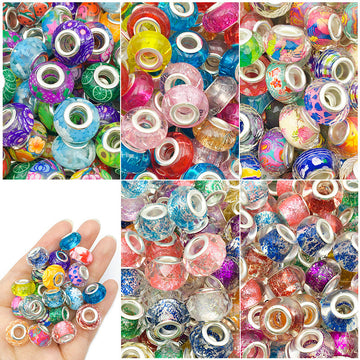 Colorful Bead Glossy Beads with 3 Listed Options for DIY Jewelry Making
